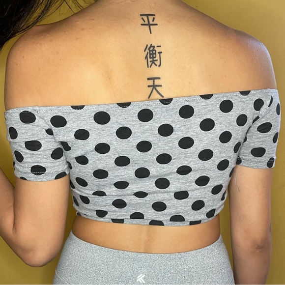 Fun Polka Dot Crop Top 💫 - Picture 6 of 6